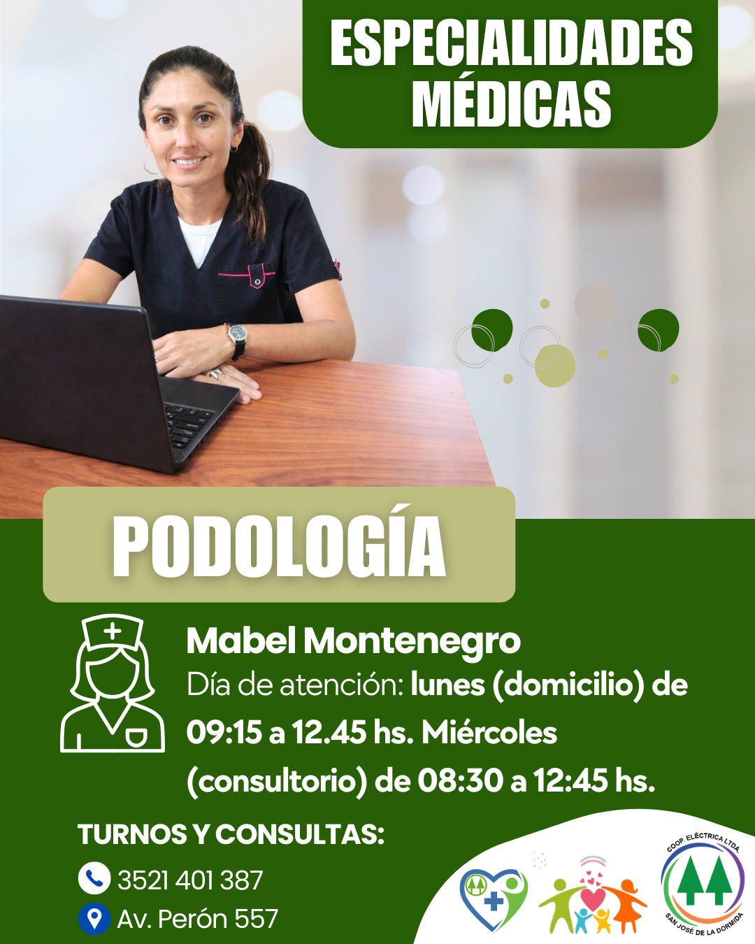 Mabel Montenegro - Podologia