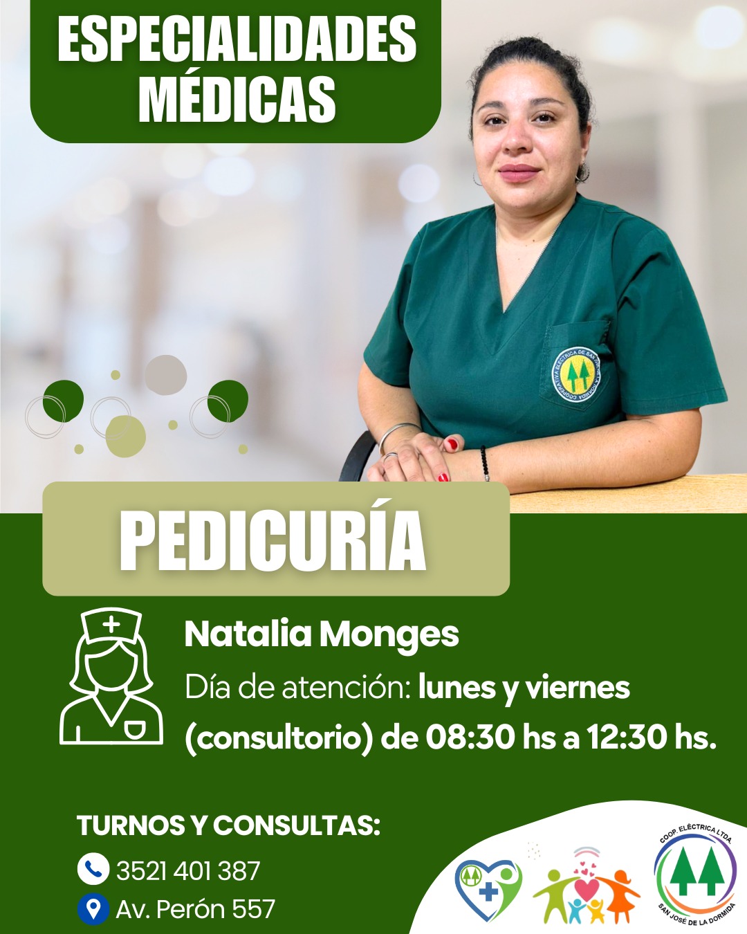 Natalia Monges - Pedicuria
