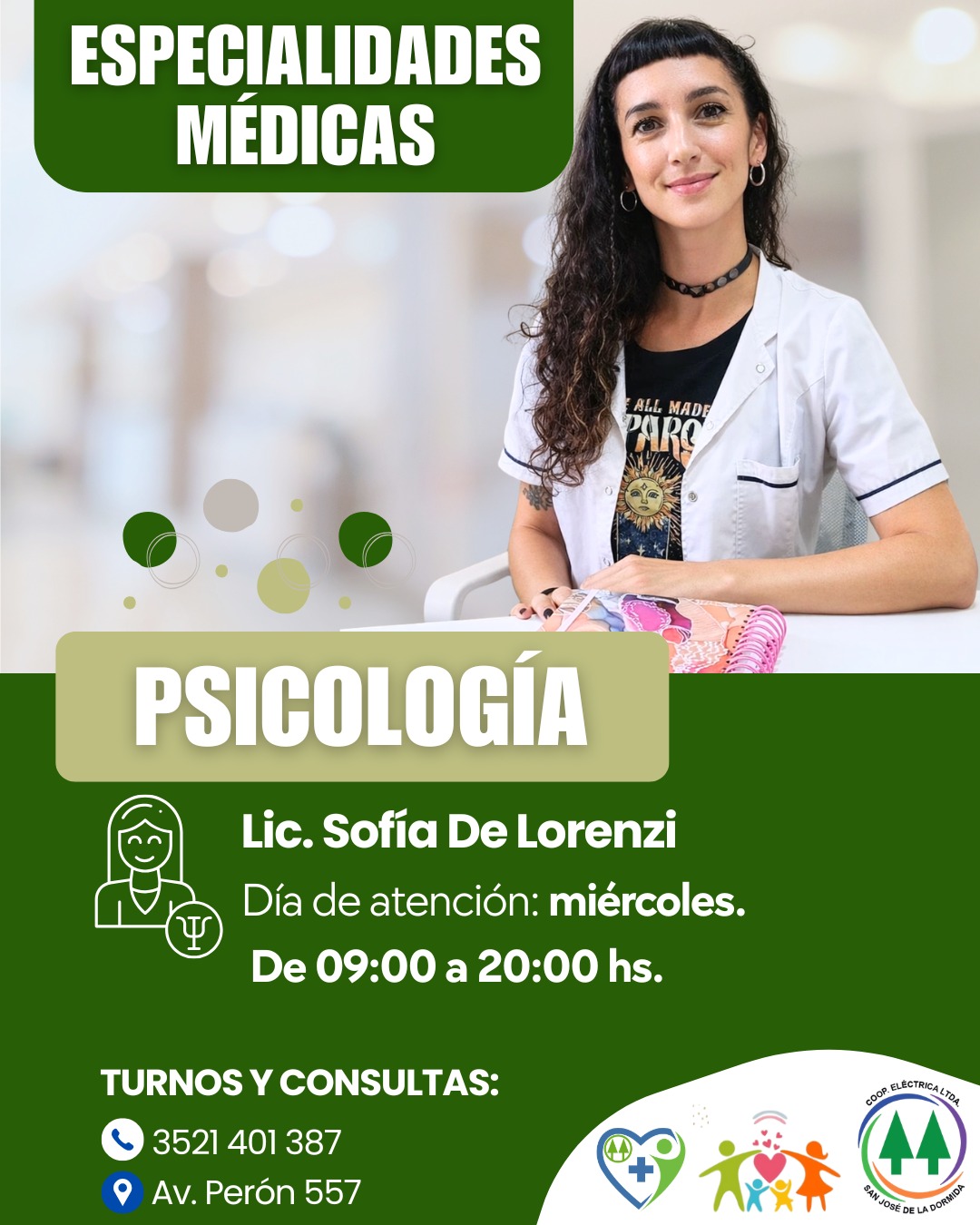 Lic. Sofia de Lorenzi - Psicologia
